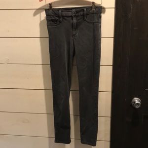 Gap denim black knit jeggings size 27 women’s
